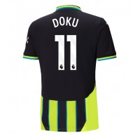 Manchester City Jeremy Doku #11 Bortedrakt 2024-25 Kortermet